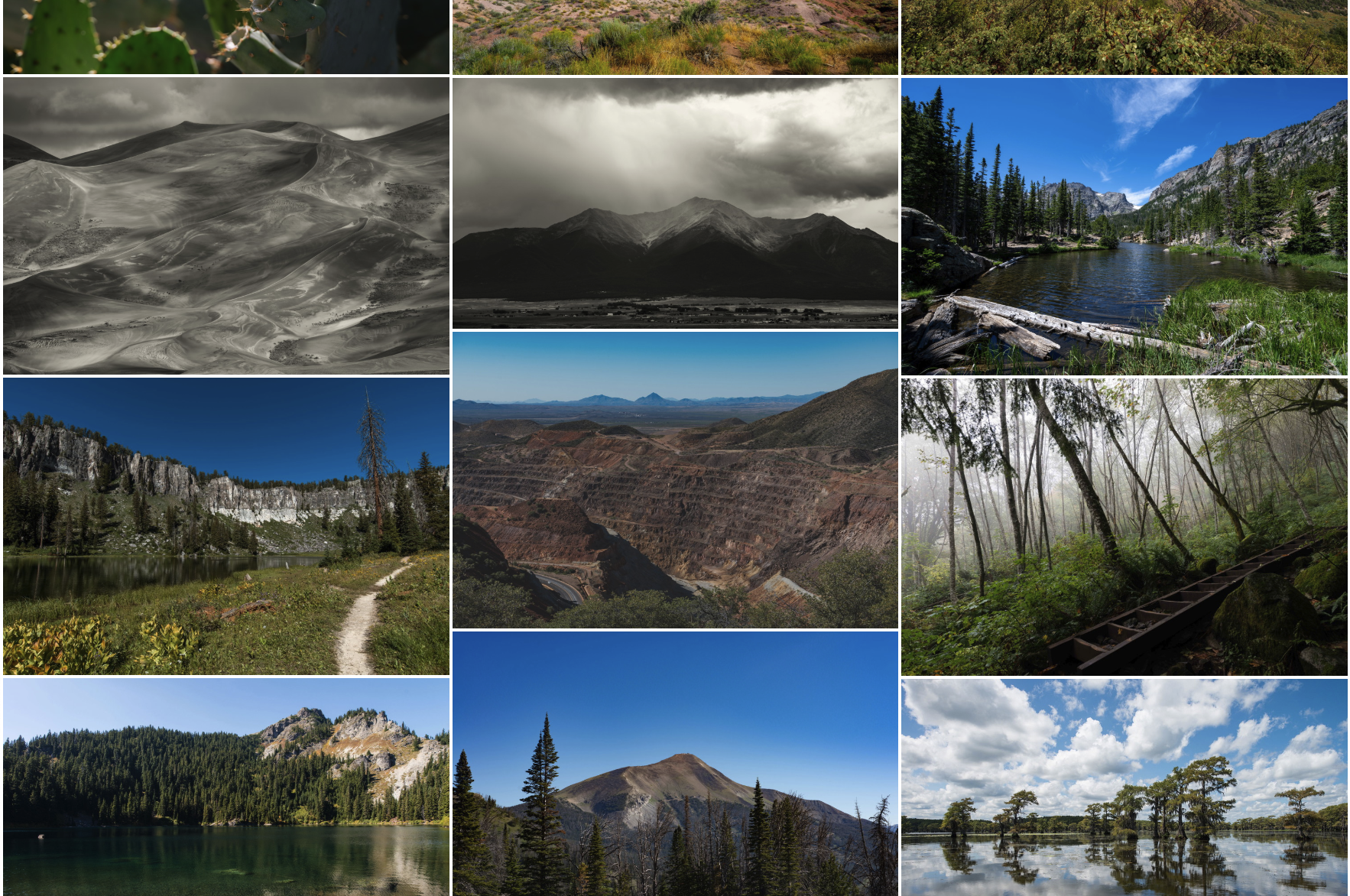 Landscape photography demo